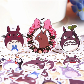 36pcs Creative kawaii self-made neighbor Totoro / castle beautiful stickers /decorative sticker /DIY craft photo albums