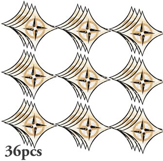 36Pcs Marmeren Waterjet Parket Vloertegels Diagonaal Muursticker Afneembare Art Diagonaal Floor Stickers Thuis Decoratieve 08