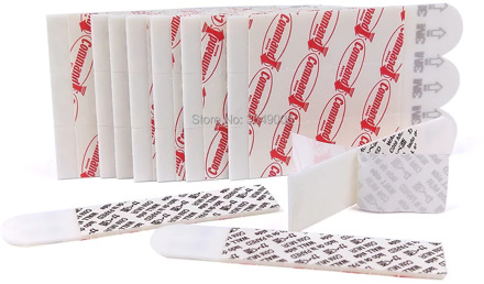 36PCS Medium Size Free Shipping Command Damage Free Hanging Refill Strips For Frames