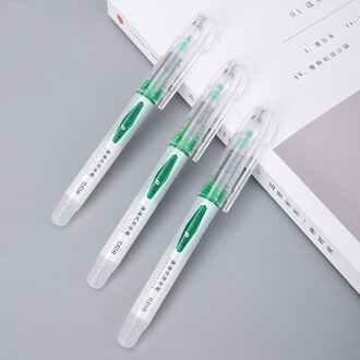 36pcs veel Straight vloeibare markeerstift marker pen 5 kleuren Oranje rood geel blauw groen kantoor fluorescerende pen deli S618