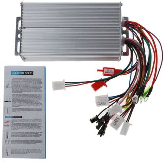36V-48V 500W 12 Pijp Draad Borstelloze Motor Controller Voor Elektrische Fiets Driewieler Fiets E-bike Scooter Dual Mode Sensor