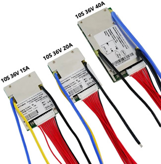 36V Li-ion battery BMS 10S 36V 15A, 20A and 40A BMS For 36V lithium ion battery pack With balance function