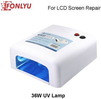 36W Uv Lijm Droger Led Light Voor Repareren Mobiele Telefoon Scherm Uv Lamp Licht 220V Reparatie Tool
