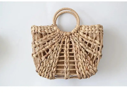 36x23CM 2020 New Style Gourd Straw Bag Summer Straw Bag Holiday Bag a6254