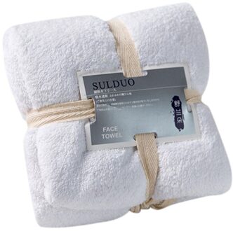 36X80 Cm Zachte Grote Handdoek Badhanddoek-Ideaal Voor Dagelijks Gebruik wit