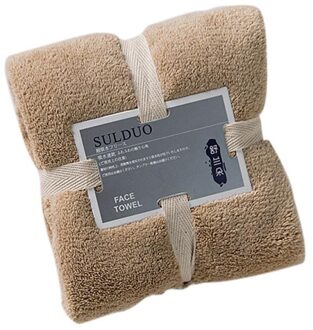 36X80 Cm Zachte Grote Handdoek Gezicht Handdoek-Ideaal Voor Dagelijks Gebruik #148 koffie