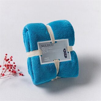 36X80 Cm Zachte Oversized Extra Grote Badhanddoeken Dikke Katoen Effen Badhanddoek Strandlaken Voor Volwassenen Quick droge Zachte Voor Daily31 meer blauw