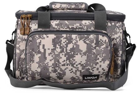 37*25*25cm Mannen Vissen Zak Vissen Reel Lokken Opbergtas Visgerei Pesca 3 Kleur Canvas outdoor Taille Schoudertassen