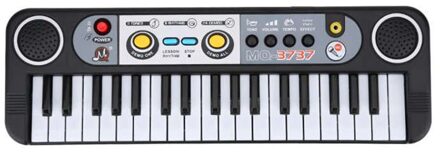 37 Toetsen Kid Orgel Elektrische Piano Digitale Muziek Elektronische Toetsenbord Muziekinstrument Met Mini Microfoon Voor Kinderen Leren