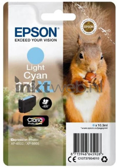378XL Singlepack Licht Cyaan Claria Photo HD Ink