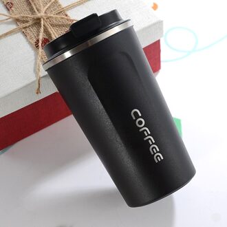 380Ml/510Ml Roestvrij Staal Koffie Thermos Mok Draagbare Auto Thermosflessen Reizen Thermo Cup Water Bottelaar Thermocup thuis Cocina 380ml / Roze
