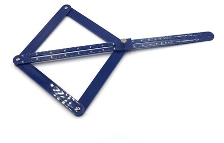 380Mm Diy Mijter Hoek Meten Heerser Multifunctionele Abs Gradenboog Hoek Hoek Finder Divider Carpenter Meting Tool