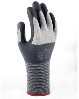 381 Montage Grip Werkhandschoenen   - Maat S - Nitril Handschoenen