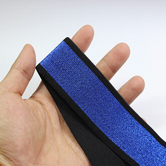 38mm breed rubber elastische singels zijde band voor broek rok jurk riem decoratie 6 meter kleurrijke diy accessoires messing