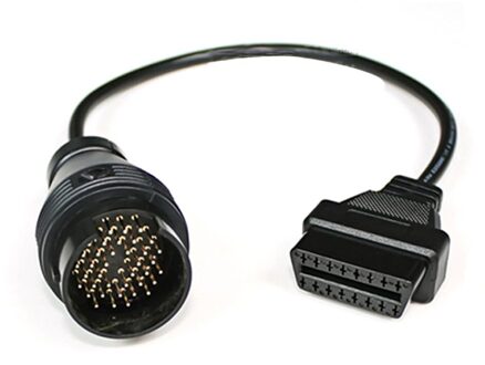 38Pin Auto Diagnostiek Connector Kabel Voor Benz 38 Pin Male Naar 16 Pin Vrouwelijke OBD2 Obdii Connector Adapter Diagnostiek tool