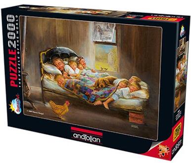 3900 Mutluluğun Formele/2000 Stuks Puzzel/Anatolian