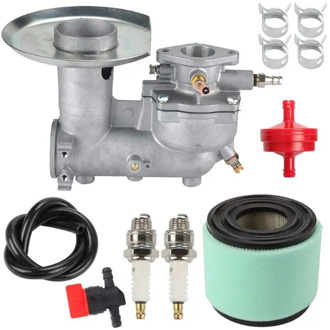 392587 Carburetor + Air Filter + Fuel Line Filter Clamp for 391065 391074 391992 394745 220400 254400 Engine