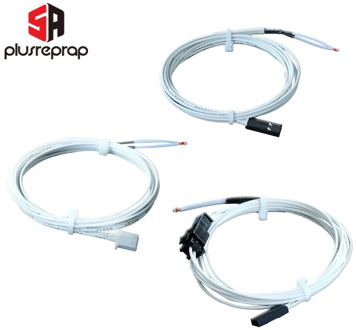 3950 Thermistors Sensors with White 1Meter Line Cable 100K ohm NTC for 3D Printer Print Head Temperature Parts