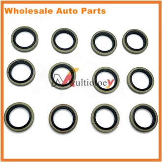 3963983 12Pcs 12Mm Zeehonden Brandstof Lijn Afdichting Wasmachine 12V 24V 5.9L Voor Cummins 3963983