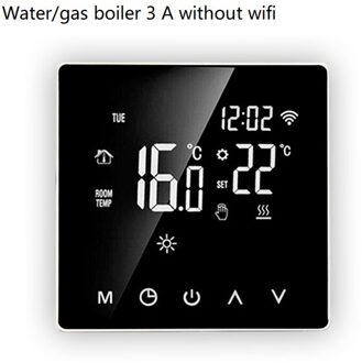 3A/16A Wifi Slimme Thermostaat Voor Elektrische Vloerverwarming Water/Gas Boiler Temperatuur Afstandsbediening Lcd Touch screen gas boiler nowifi