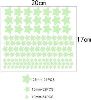 3D 127 Pcs Stars Glow In The Dark Muurstickers Lichtgevende Fluorescerende Muurstickers Voor Kids Baby Kamer Slaapkamer Plafond home Decor