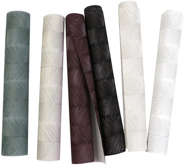 3D 3D Nordic Style Modern Simple Bamboo leaves plain green plants ins wallpaper living room background wallpape