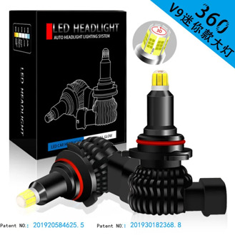 3d 50W H7 H11 LED Bulb SAMSUNG 48 Chips H3 H1 H8 H9 9005 9006 Led Car Headlight D1S D2S D3S D4S led Headlamp 360° Shine 18000LM