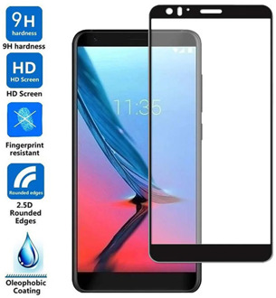 3D 9H Black Tempered Glass For ZTE Blade V9 Explosion-proof Glass Film Screen Protective For ZTE Blade V9 Vita Protective film