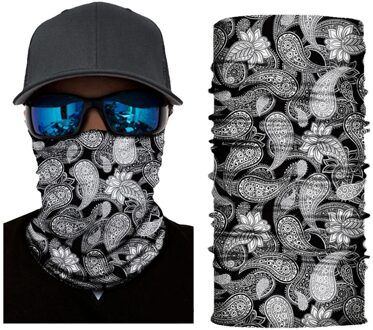 3d Ademend Wandelen Magische Sjaal Buffs Balaclava Halswarmer Gaiter Gezicht Shield Mannen Halloween Hoofdband Masker