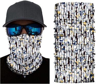 3d Ademend Wandelen Magische Sjaal Buffs Balaclava Halswarmer Gaiter Gezicht Shield Mannen Halloween Hoofdband Masker