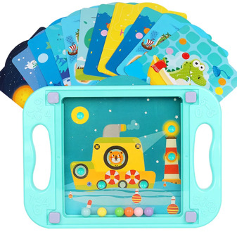 3D Balanced Ball Game Classic Kids Toys Creative Maze Games Portable Palm Educational Toys Gift for Boys Girls