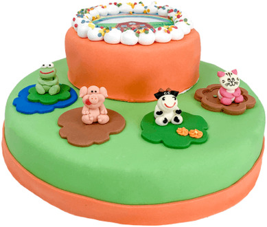 3D Boerderij Taart