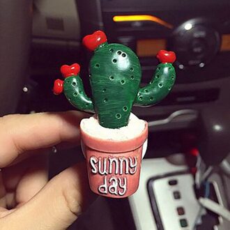 3D Cactus Bloem Smaakstof In Auto Scent Luchtverfrisser Voor Auto Parfum Aroma Diffuser Air Vent Clip Auto Accessoire decor nee.07