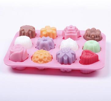 3D Cake Bakvorm Siliconen Zeep Mal Chocolade Levert Jelly Bakken Pan Tray Mallen Candy Diy Maken Tool Cake Decor