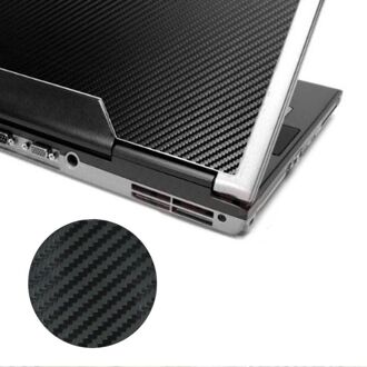 3D Carbon Fibre Skin Decal Wrap Sticker Case Cover Voor 17 "Pc Laptop Notebook