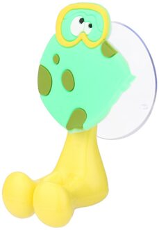 3d Cartoon Dier Leuke Sucker Tandenborstel Muur Houder Zuignap Badkamer