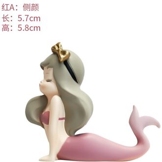 3D Cartoon Mermaid Hars Schakelaar Sticker Muursticker Accessoires Socket Decoratie Kid Slaapkamer Poster Op-Off Decal Plug Ornament 2