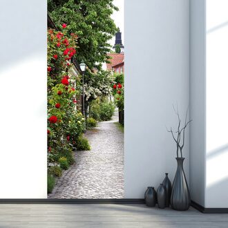 3D Deur Sticker Muurstickers Scene Muurschildering Behang Poster Zelfklevende Pvc Verwijderbare Waterdichte Home Decor Deur Decals 2