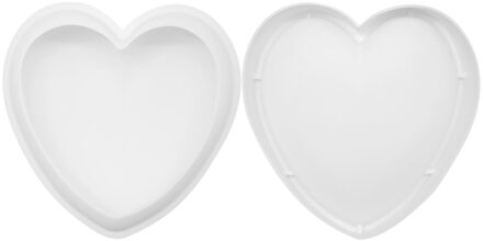 3D Diamant Liefde Hart Vorm Mold Silicone Chocolade Cookie Muffin Bakken Tool Spons Mousse Dessert Cake Decorating