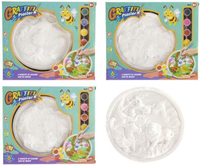 3D Dieren schilderen gips bord