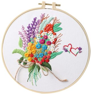 3d Diy Lint Borduurwerk Schilderij Beginnende Praktijk Kit Kruissteek Handwerken Toolkit Voor Beginner Handwerk Muurschildering