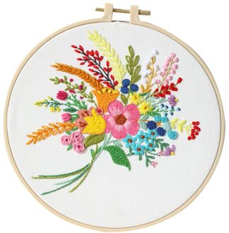 3d Diy Lint Borduurwerk Schilderij Beginnende Praktijk Kit Kruissteek Handwerken Toolkit Voor Beginner Handwerk Muurschildering