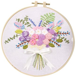 3d Diy Lint Borduurwerk Schilderij Beginnende Praktijk Kit Kruissteek Handwerken Toolkit Voor Beginner Handwerk Muurschildering