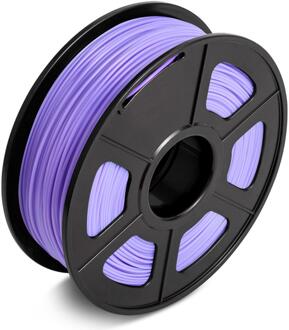 3D Filament Pla 1Kg 1.75Mm Voor Fdm 3D Printer Oranje 2.2 Lbs Tolerantie 0.02Mm Niet Giftig filamenten Geen Bubble Afdrukken Materiaal paars