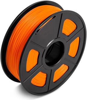 3D Filament Pla 1Kg 1.75Mm Voor Fdm 3D Printer Oranje 2.2 Lbs Tolerantie 0.02Mm Niet Giftig filamenten Geen Bubble Afdrukken Materiaal