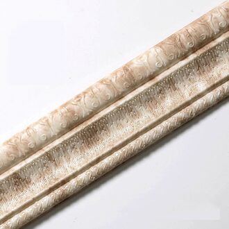 3d Foam Muurstickers Zelfklevende Drie-Dimensionale Muur Rand Strip Grens Waterdichte Muur Decor Plint Behang