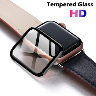 3D Full Case for Apple Watch 5 Band cover Series 6 SE 5 4 Screen Protector PET & PMMA For iwatch 6 3 2 1 38mm 42mm 40mm 44mm