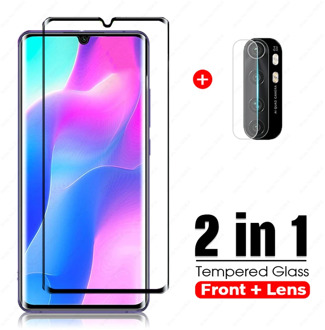 3D full curved tempered glass for xiaomi mi note 10 lite cc9 pro protective glas on Xiaomi note10 10 Pro camera screen protector