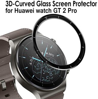 3D Gebogen Glas Dekking Guard Film Voor Huawei Horloge Gt 2 Pro Smart Horloge Screen Protector Film Voor Huawei Gt 2 Pro Accessoires 1stk