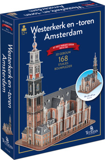 3D Gebouw - Westerkerk Amsterdam (168 stukjes)